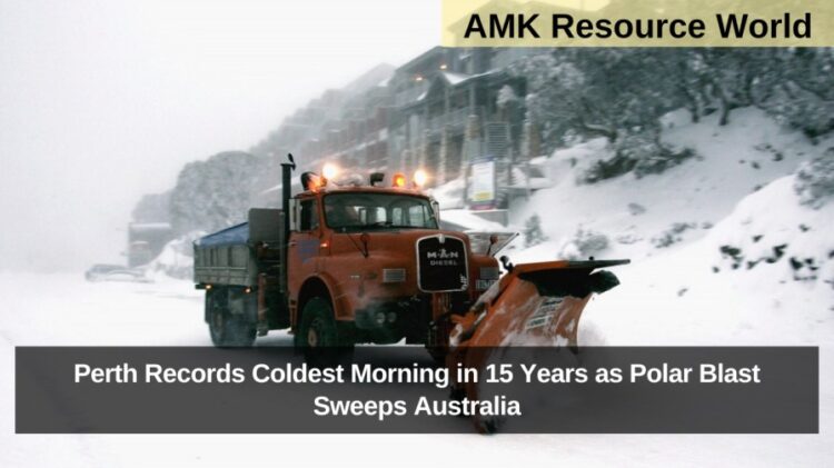 Perth Records Coldest Morning in 15 Years as Polar Blast Sweeps Australia