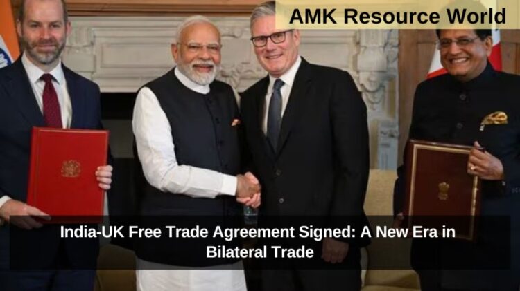 India-UK Free Trade Agreement Signed: A New Era in Bilateral Trade
