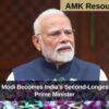 Narendra Modi Becomes India’s Second-Longest Serving Prime Minister