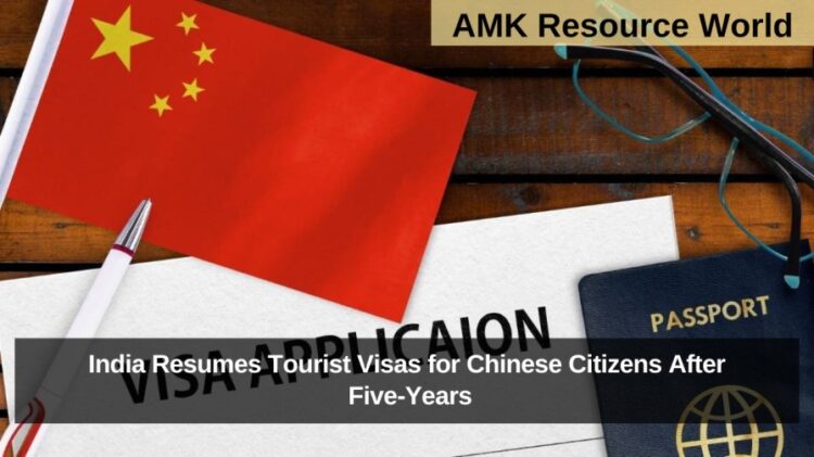 India Resumes Tourist Visas for Chinese Citizens After Five-Years