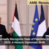 France to Formally Recognise State of Palestine in September 2025: A Historic Diplomatic Shift