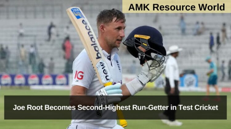 Joe Root Becomes Second-Highest Run-Getter in Test Cricket