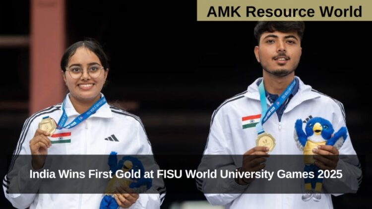 India Wins First Gold at FISU World University Games 2025