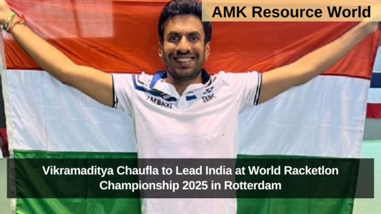 Vikramaditya Chaufla to Lead India at World Racketlon Championship 2025 in Rotterdam