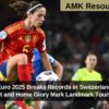Women’s Euro 2025 Breaks Records in Switzerland – Historic Turnout and Home Glory Mark Landmark Tournament