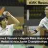 Tanvi Sharma & Vennala Kalagotla Make History with Bronze Medals at Asia Junior Championships