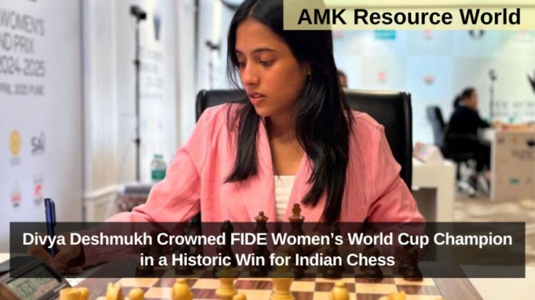 Divya Deshmukh Crowned FIDE Women’s World Cup Champion in a Historic Win for Indian Chess