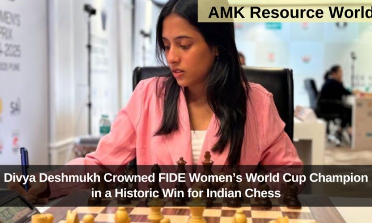 Divya Deshmukh Crowned FIDE Women’s World Cup Champion in a Historic Win for Indian Chess