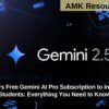 Google Offers Free Gemini AI Pro Subscription to Indian College Students: Everything You Need to Know