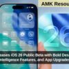 Apple Releases iOS 26 Public Beta with Bold Design, Apple Intelligence Features, and App Upgrades