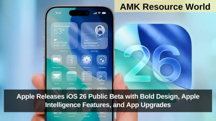 Apple Releases iOS 26 Public Beta with Bold Design, Apple Intelligence Features, and App Upgrades