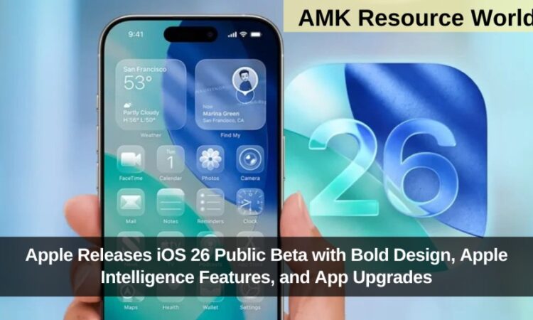 Apple Releases iOS 26 Public Beta with Bold Design, Apple Intelligence Features, and App Upgrades
