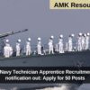 Indian Navy Technician Apprentice Recruitment 2025 notification out: Apply for 50 Posts