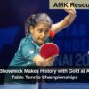 Divyanshi Bhowmick Makes History with Gold at Asian Youth Table Tennis Championships