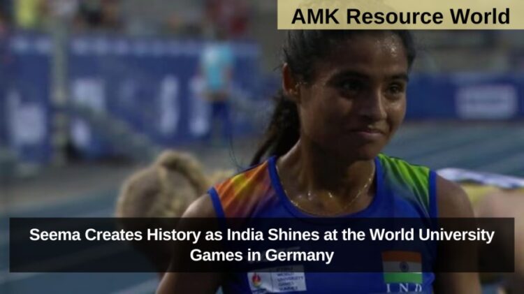 Seema Creates History as India Shines at the World University Games in Germany