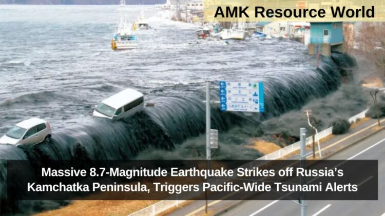 Massive 8.7-Magnitude Earthquake Strikes off Russia’s Kamchatka Peninsula, Triggers Pacific-Wide Tsunami Alerts