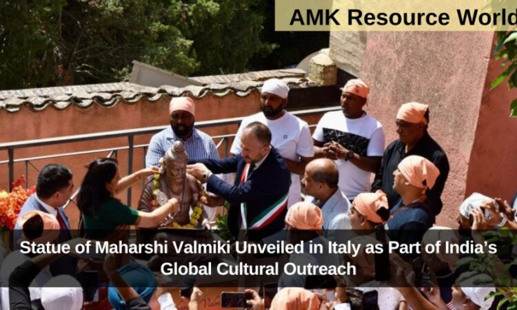 Statue of Maharshi Valmiki Unveiled in Italy as Part of India’s Global Cultural Outreach