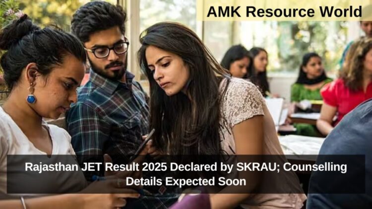 Rajasthan JET Result 2025 Declared by SKRAU; Counselling Details Expected Soon