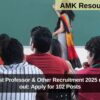 JKPSC Asst Professor & Other Recruitment 2025 notification out: Apply for 102 Posts