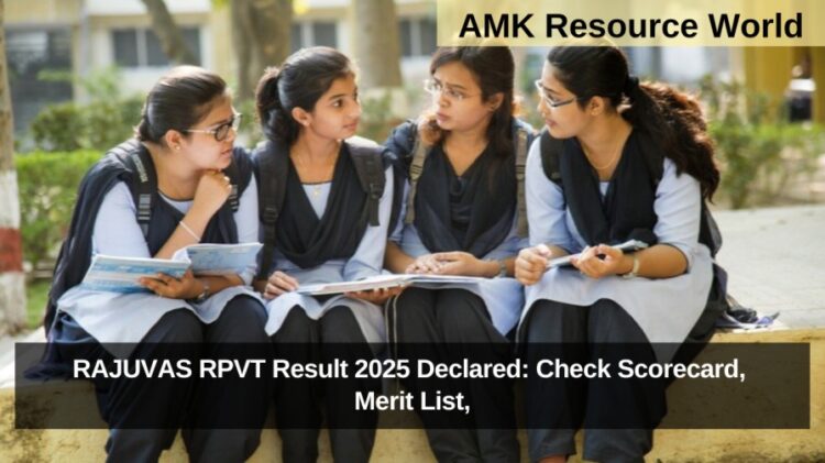 RAJUVAS RPVT Result 2025 Declared: Check Scorecard, Merit List,
