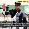 India's Aishwary Pratap Singh Tomar Wins Gold at Asian Shooting Championship 2025