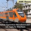 Southern Railway Apprentices Recruitment 2025 notification out: Apply for 3518 Posts