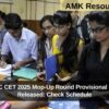 MAH AAC CET 2025 Mop-Up Round Provisional Merit List Released: Check Schedule