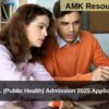 NIHFW Ph.D. (Public Health) Admission 2025