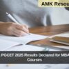 Karnataka PGCET 2025 Results Declared for MBA and MCA Courses