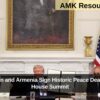 Azerbaijan and Armenia Sign Historic Peace Deal at White House Summit