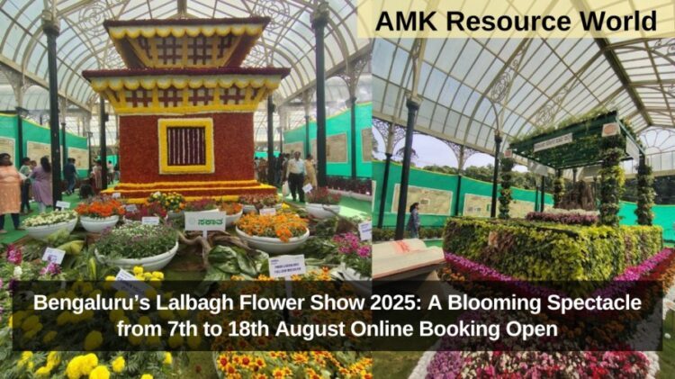 Bengaluru’s Lalbagh Flower Show 2025: A Blooming Spectacle from 7th to 18th August Online Booking Open