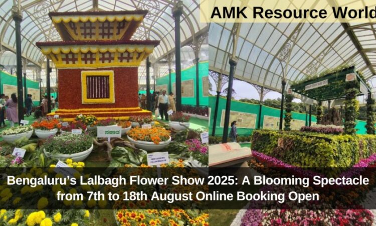 Bengaluru’s Lalbagh Flower Show 2025: A Blooming Spectacle from 7th to 18th August Online Booking Open