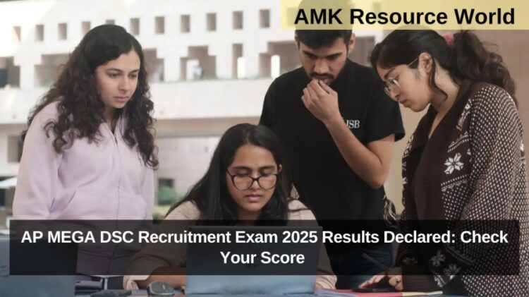 AP MEGA DSC Recruitment Exam 2025 Results Declared: Check Your Score