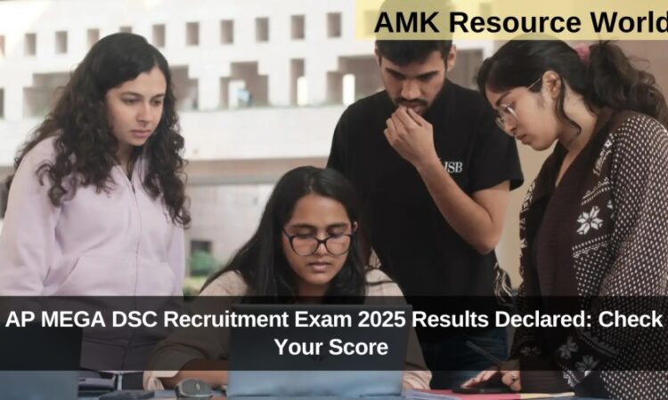 AP MEGA DSC Recruitment Exam 2025 Results Declared: Check Your Score