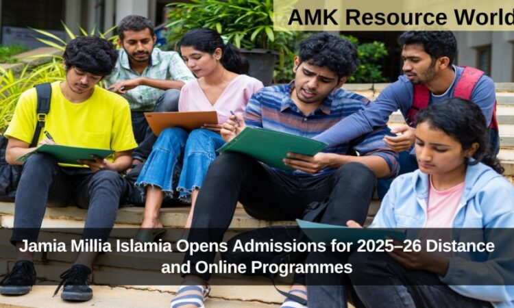Jamia Millia Islamia Opens Admissions for 2025–26 Distance and Online Programmes
