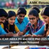 NTA Declares ICAR AIEEA PG and AICE PhD 2025 Results; Final Answer Keys Released