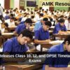 MP Board Releases Class 10, 12, and DPSE Timetable for 2026 Exams