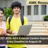 Karnataka DCET 2025: KEA Extends Caution Deposit and Option Entry Deadline to August 18