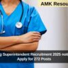 RRB Nursing Superintendent Recruitment 2025 notification out: Apply for 272 Posts