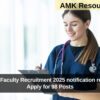 JIPMER Faculty Recruitment 2025 notification released: Apply for 98 Posts