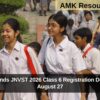 NVS Extends JNVST 2026 Class 6 Registration Deadline to August 27