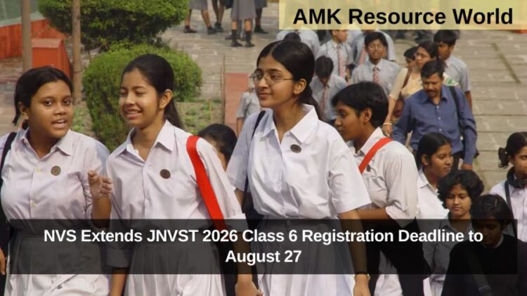NVS Extends JNVST 2026 Class 6 Registration Deadline to August 27