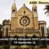 Mumbai University CDOE Admission 2025: Last Date Extended Till September 10