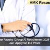 AIIMS Nagpur Faculty (Group A) Recruitment 2025 notification out: Apply for 116 Posts
