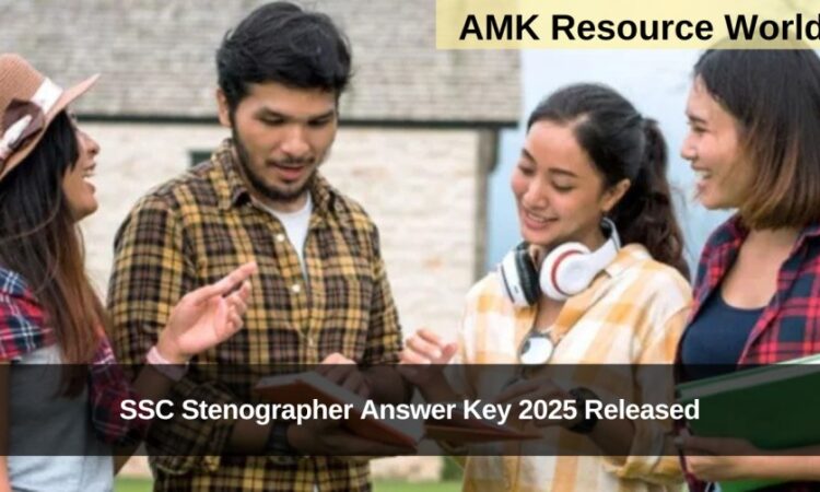 SSC Stenographer Answer Key 2025 Released