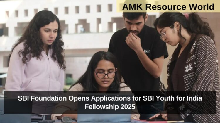 SBI Foundation Opens Applications for SBI Youth for India Fellowship 2025