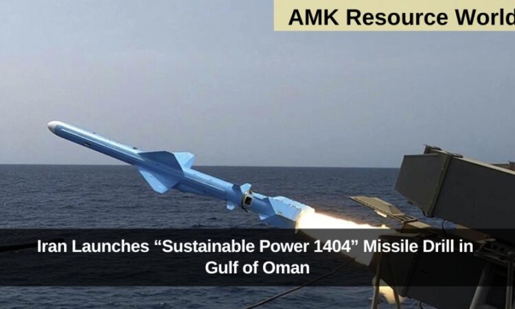 Iran Launches Sustainable Power 1404 Missile Drill in Gulf of Oman