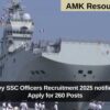 Indian Navy SSC Officers Recruitment 2025 notification out: Apply for 260 Posts