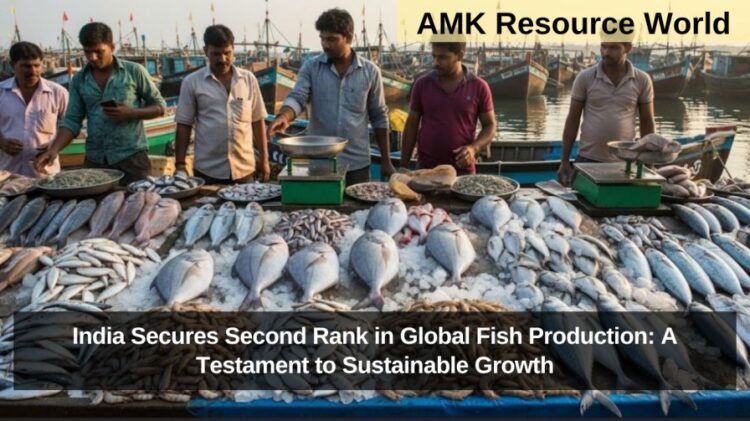 India Secures Second Rank in Global Fish Production: A Testament to Sustainable Growth
