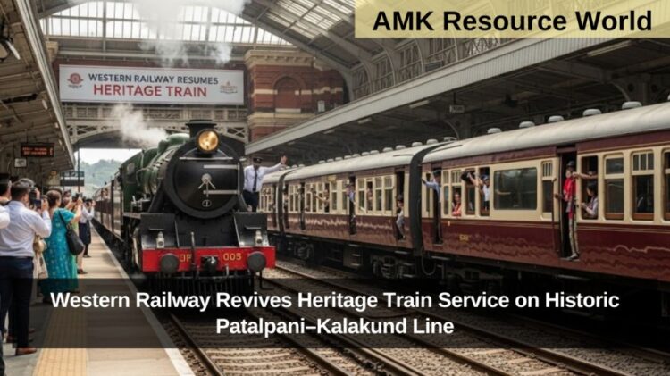 Western Railway Revives Heritage Train Service on Historic Patalpani–Kalakund Line